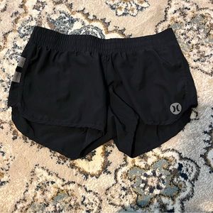 Hurley Black athletic shorts size S